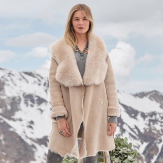Northern Woods Shearling Coat